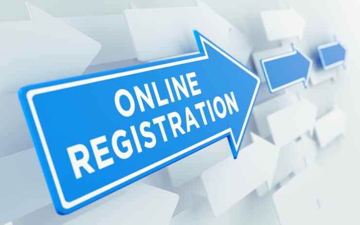 event registration process online